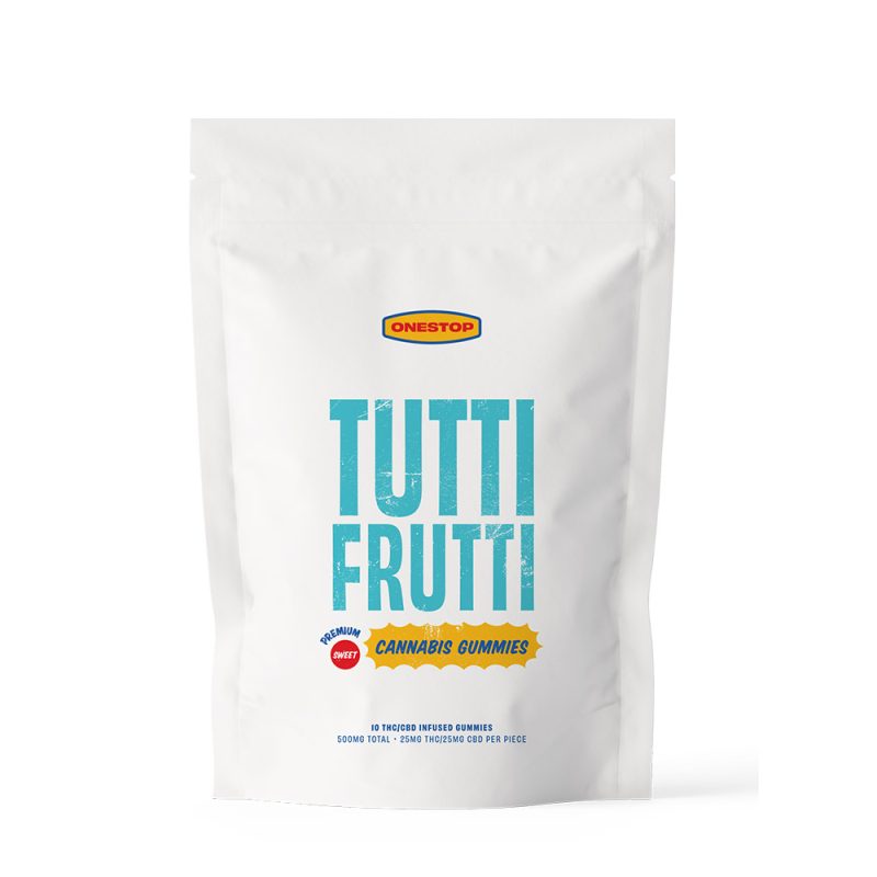 One Stop Tutti Frutti 1-1 thc cbd gummies Onestop Tutti Frutti 1-1 thc cbd gummies