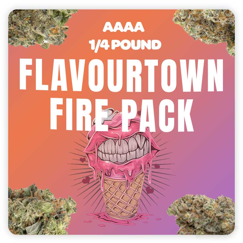 AAAA Flavourtown Fire Pack 4x28grams - Image 1
