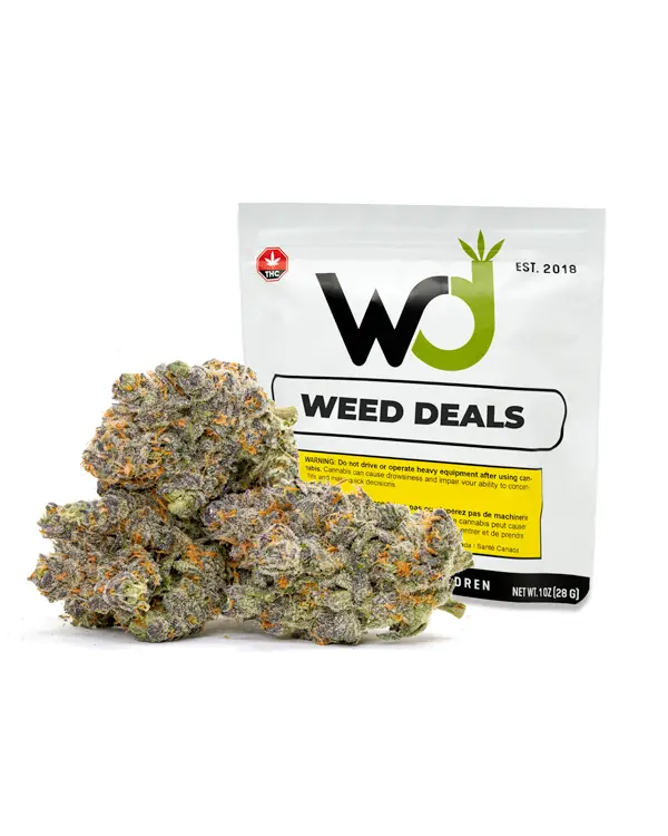Weed-Deals-branded-mylar-bag-with-buds-in-front