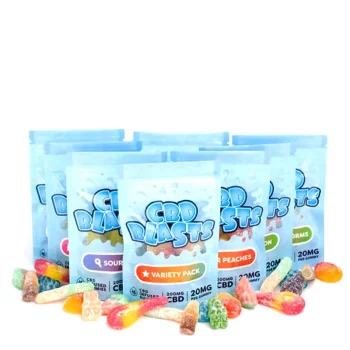 CBD Blasts Assorted Flavours 200mg CBD
