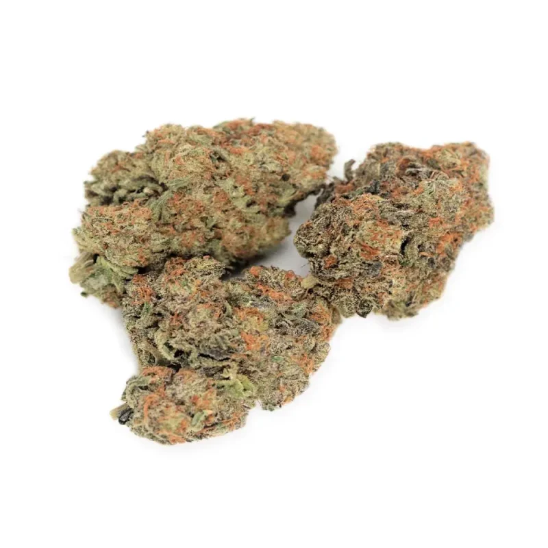 Close-up view of Wedding Cake Strain buds Close-up view of Wedding Cake Strain buds