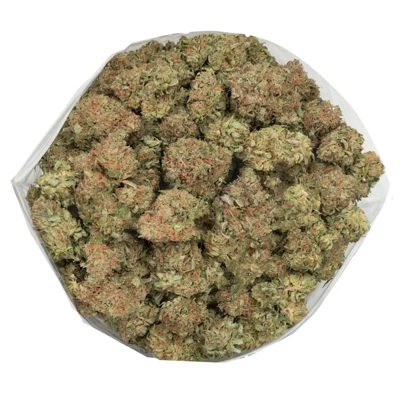 pink tuna kush detailed-overhead-photo-of-pink-tuna-kush-buds