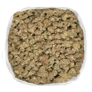 peaches and cream strain sticky popcorn marijuana buds