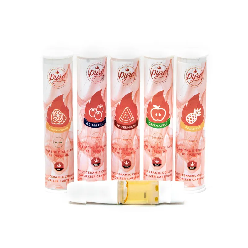Ceramic Vape Cartridge Pyro Extracts 1ml Ceramic Vape Cartridge Pyro Extracts 1ml